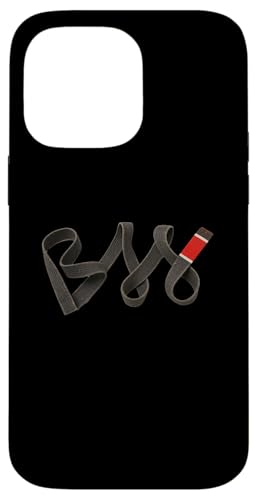 BJJ, Jiu Jitsu - Grappler's Spirit - Black Belt Flow Design Hülle für iPhone 14 Pro Max