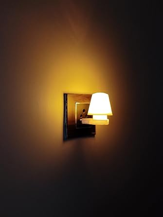 Image of GURUSOAMI Small lamp Type 2 Pin Night Lamp 0.5 Watt Plug & Play Bulb for Bedroom, Living Room, Zero Watt Light Direct Socket use for Night (Yellow /White, 2, Count)