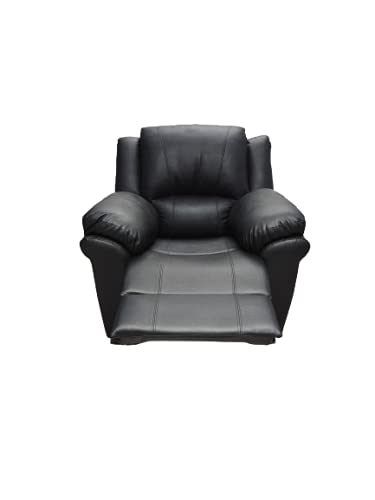 Image of P Type Black Motorized Recliner Chair