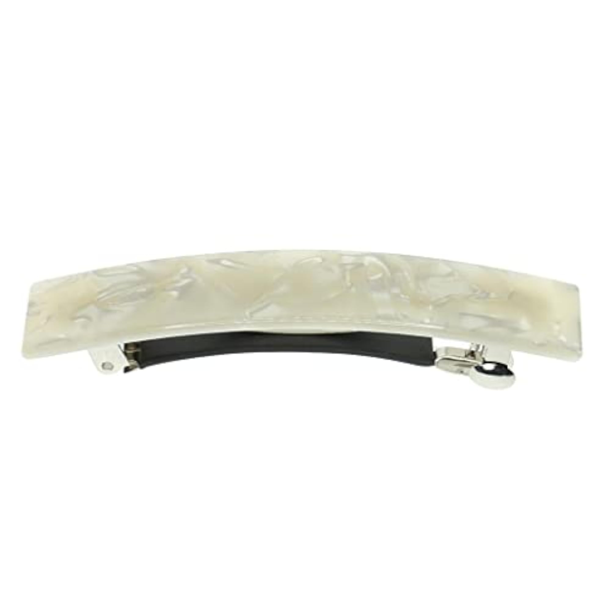French Style Acetate Leopard Barrette Ponytail Holder
