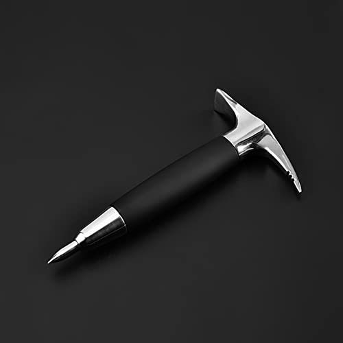 Stainless Steel Ice Pick, Dual-Purpose Ice Hammer Ice Chisel, Japanese Ice Crushing Tool for Home, Kitchen, Bartender, Bar, Cocktail, Ice Crusher, Black - Image 5
