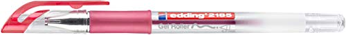 Edding 2185 Bolígrafo Gel Rodillo Rojo 0.7 mm miniatura 2