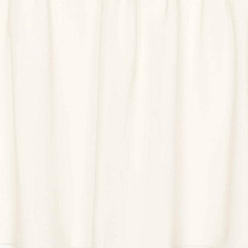 Vhc Brands Tobacco Cloth Collection Farmhouse Kitchen100% Cotton Country Window Curtains-Fringed Prairie Swag Pair, 2 Pc Set, Antique Off-White #TOP3