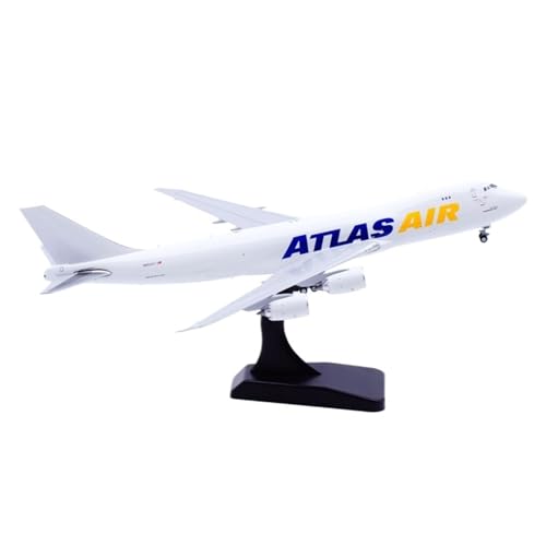 Modèle d'avion de ligne miniature Boeing B747-8F Atlas Air N859GT réplique 19 cm 1:400