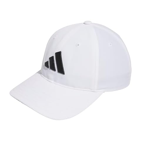 adidas Men's Performance Golf Hat, White Cover