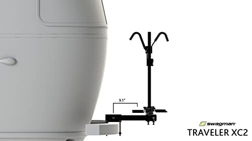 Swagman Bicycle Carrier Traveler Xc2 Rv Approved Hitch Mount Bike Rack , Black #TOP5