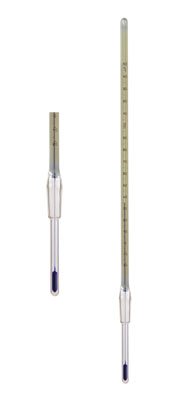Thermometer- Non-Mercury- 10/30 Joint- 25mm Immers ion- -10°C to 250°C, EA1