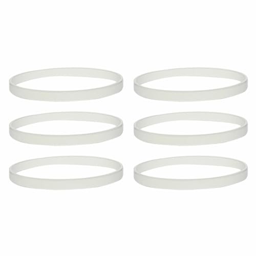 Ewatchparts 6 Gasket Compatible With Sapphire Crystal Rolex Submariner 16800,16810, 16813, 16618,16618