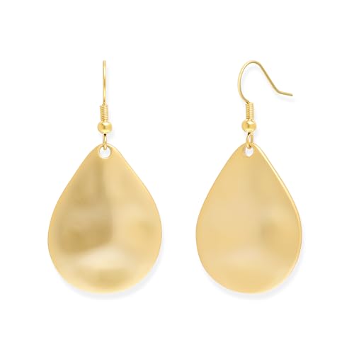 Boucles d'oreilles pendantes hypoallergéniques en goutte d'eau pour oreilles sensibles
