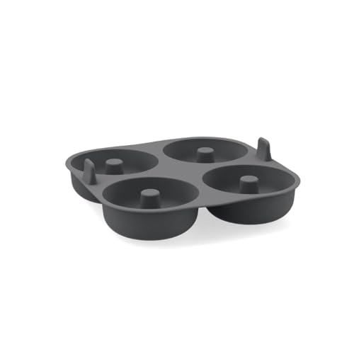 Quid Naturalia Molde Silicona 4 Donuts 21x21x4,5cm Silicona Apto Horno Apto Microondas Reciclable