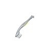 KitchenCraft 2-in-1 afwasborstel met handvat, kunststof, Grijs, 28 cm