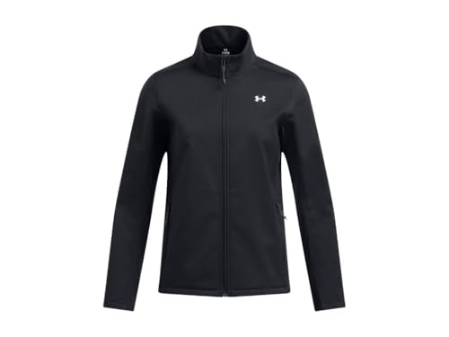 Under Armour Womens ColdGear Infrared Shield 2.0 Soft Shell, (002) Black / / White, 3X-Large Tall3