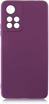 Elfia Xiaomi Redmi Note 11 Pro Plus 5G ile Uyumlu K l f  Silikon Mat Renkli Parmak  zi B rakmayan Yumu ak  nce Kapak Prem M rd m