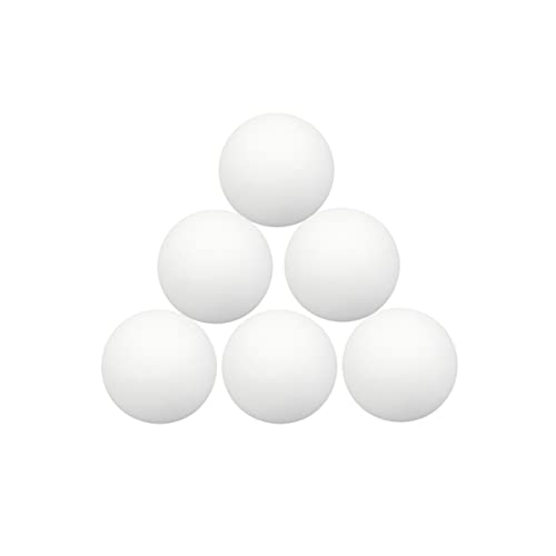 QIDIWIN EVA Foam Balls for Kids Graffiti Building Blocks Creative Painting 6PCS White