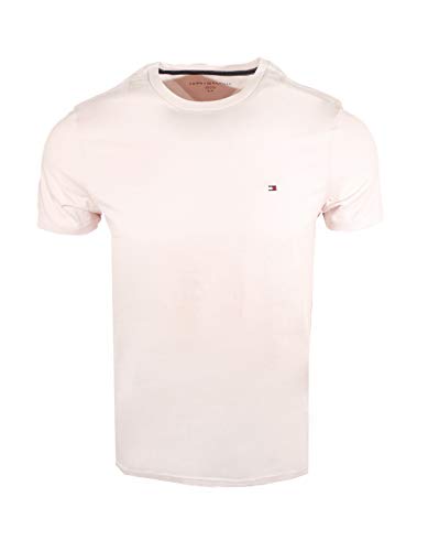 Image of Tommy Hilfiger Men's Stretch Jersey Crew Neck T-Shirt Gray