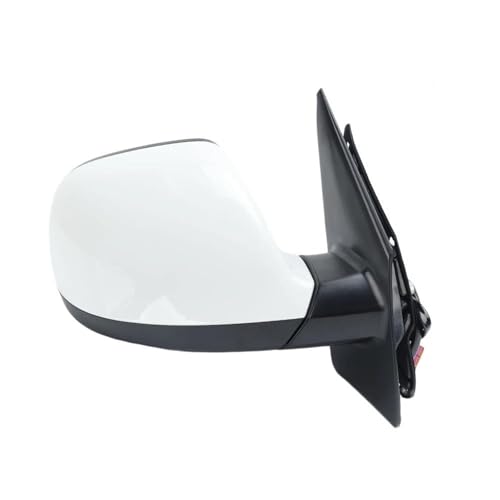 Rétroviseur électrique VW T5 gauche chauffant avec coque blanche 7 broches