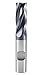 Accusize Industrial Tools 5/8'' Dia x 5/8'' Shank Dia M42 (8% Cobalt) Tiain Finishing End Mill, CNC, Center Cutting, 6800-4061