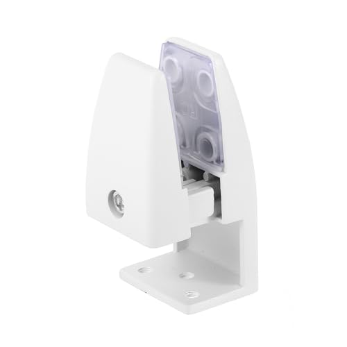 Support de séparation de bureau 4pcs pinces de cloison blanc 4-20mm