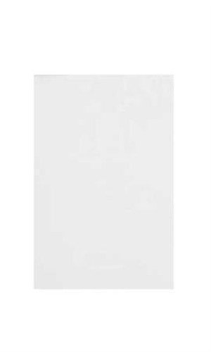 box of Extra Small White High-Density Plastic Merchandise Bag 6 ¼” x 9 ¼”