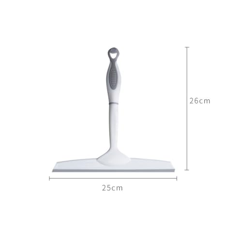 Image of GLEAVI Hand Squeegee Silicone Wiper Blades Silicone Scraper Window Cleaning Wiper Bathroom Water Wiper Cleaning Wiper Squeegee Cleaner Window Squeegee Glass Vacuum Cleaner