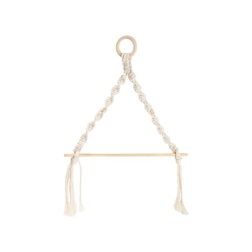 Portarrollos De Papel Higiénico Boho – De Algodón 47,5x30cm | Dispensador De Papel | Almacenamiento Montado En La Pared | Tenedor Decorativo del Papels Higiénico para El Cuarto De Baño, C