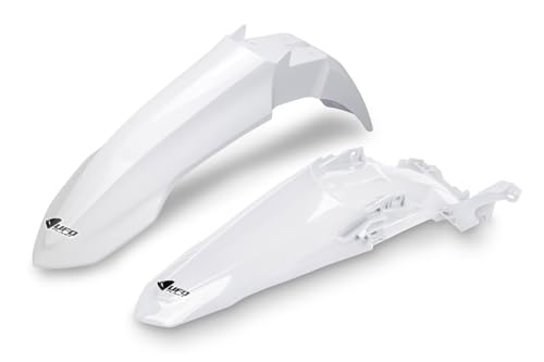 Kit Fender blanc UFO PLAST moto Yamaha YZF 250 2024 premium