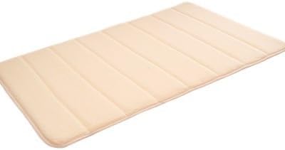 Miniatura 5 de non slip Alfombra De Absorción De Agua Para Baño, Juego De Alfombrilla De Espuma Viscoelástica Peluda Para Puerta De Cocina, Alfombrilla