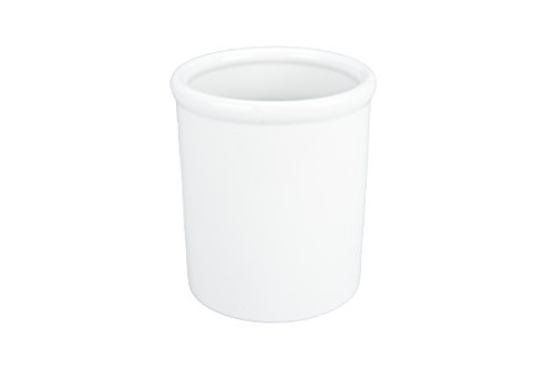 6.5-Inch White Utensil Holder by BIA Cordon Bleu