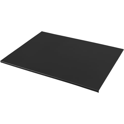 AKOZLIN 35.4'x22.8' Soft PU Leather Surface Office Desk Mouse Mat Pad with Full Grip Fixation Lip Table Blotter Edge-Locked Protector