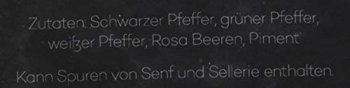 Ankerkraut Pfeffer Symphonie UNGEMAHLEN, 140g im Beutel, für die Mühle & Bunter Pfeffer, 150g im aromadichten Beutel, feinste ganze Pfefferkörner abgerundet mit roten Beeren, für die Pfeffermühle