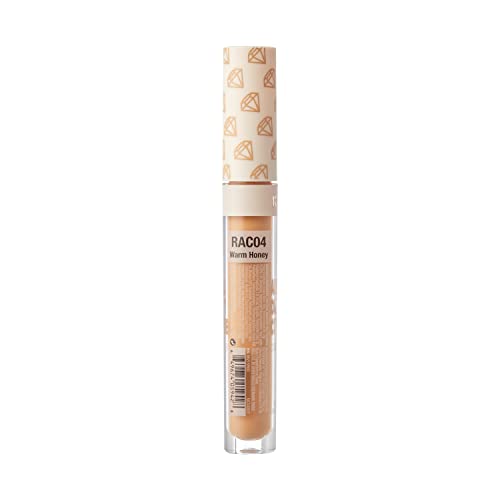 Ruby Kisses All Day Concealer Lightweight Full Coverage Multi-Use Concealer 0.13 Fl Oz (Warm Honey) #TOP3