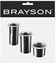 Salon Equipment 3 Pcs Set Chrome Hair Appliance Holders AH-00C