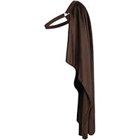 SOONHUA Vintage Middeleeuwse Kap Hoed Unisex Middeleeuwse Kap Kap Mantel Halloween Poncho Cosplay Kostuum Voor Mannen Vrouwen
