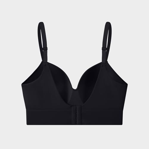 Brassière push-up sans armatures couverture complète invisible blanche - 5