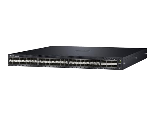 Image of Dell S4048-ON 48x 10GbE SFP+ 6x 40GbE QSFP+ RA Switch w / Dual PSU [No Rails Kit] (Renewed)