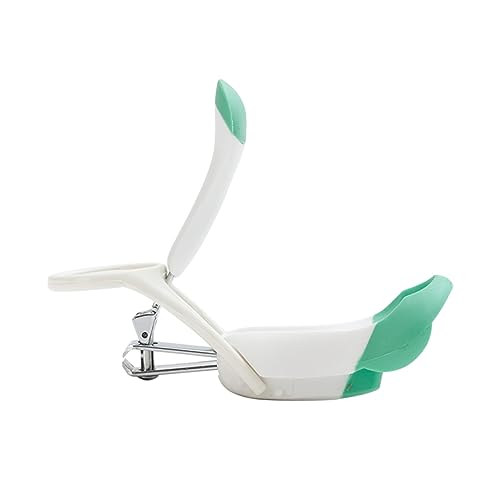 Kisangel Nail Clippers Baby Nail Grinder Magnifying Glass for Precise Cut Random Color