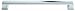 Atlas Homewares 293-CH Sutton Place Collection 8.4-Inch Mega Pull, Polished Chrome