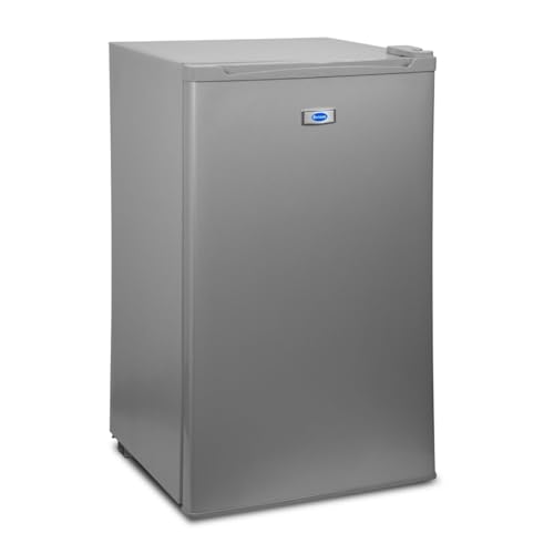La Mejor Selección de Frigobar Midea los 10 mejores. 46 Cuory | Frigobar Refrigerador Portátil Compacto Una Puerta Acero Inoxidable Plataforma | 91 Litros 3.2 Ft | Ultra Resistente (SHTFB91LP)