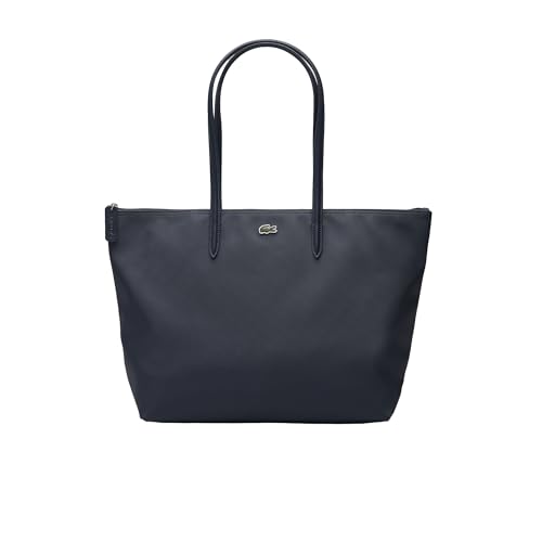 Lacoste Women's Large L.12.12 Concept Tote, Penombre Blue, One Size