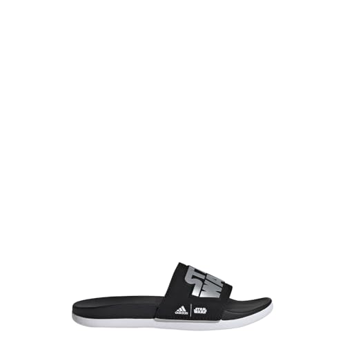 adidas Unisex-Child Adilette Comfort Star Wars (Toddler/Little Big Kid) Slide Sandal