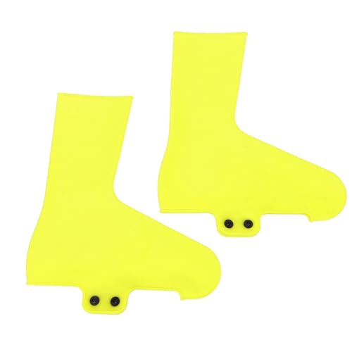 Julihai Fundas para Zapatos de Ciclismo, Protectores Antideslizantes de Silicona para Zapatos de Bicicleta con Diseño de Ajuste Rápido para Desplazamientos y Entrenamiento (M)