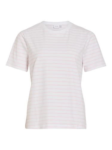 T-shirt Vinora S/S Yd VILA top à rayures col rond mode femme Noos