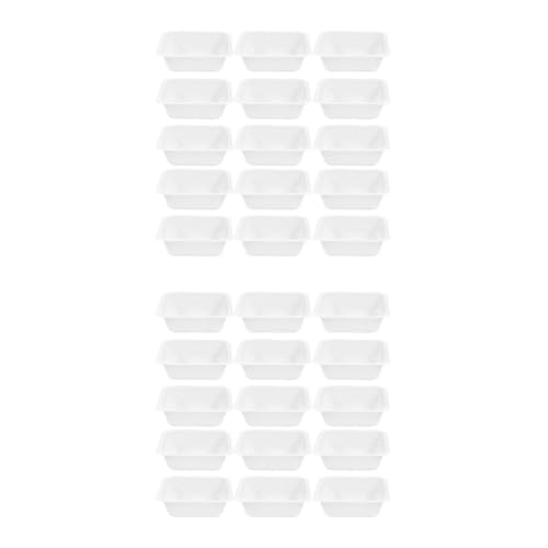 COSMEVIVI 2sets Lab Weighing Supplies Set of Weighing Plates Weigh Boats and Weigh Dishes Lightweight Accurate Easy Clean-up 20pcs*2