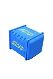 Vault Tec Card Box - MTG Deck Box - Tabletop RPG Card Game Deck Box - Vault TecThemed Deck Box (Pip-Boy, Blue and Yellow)
