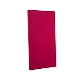 Pannello Fonoassorbente Flat Panel Poster (120x60cm, 11 Fuxia) Made in Italy | con tasselli per il posizionamento a parete e a soffitto | Montaggio facile | Keyhelm
