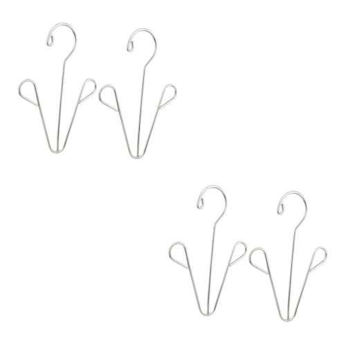 Rack secador para zapatos 4 piezas acero inoxidable miniatura 1