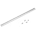 Aluminiumlegierung Gleitplatte T-Schiene 800 Mm T-Nut-Schiene T-Nut-Gleitplatte, mit Edelstahlschrauben Bandsägen für Oberfräsen Bohrmaschinen Werkstattgefertigte Tische (0, T-Nut)(0.4m T Slot)