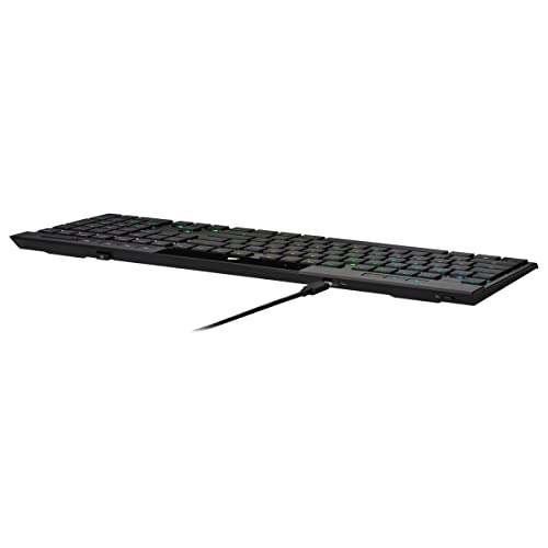 Corsair K100 AIR Wireless RGB Mechanical Gaming Keyboard - Ultra-Thin, Sub-1ms Slipstream , Low-Latency Bluetooth, Cherry MX Ultra Low Profile Keyswitches - NA Layout, QWERTY - Black 6 Corsair K100 AIR Wireless RGB Mechanical Gaming Keyboard - Ultra-Thin, Sub-1ms Slipstream , Low-Latency Bluetooth, Cherry MX Ultra Low Profile Keyswitches - NA Layout, QWERTY - Black - Image 4