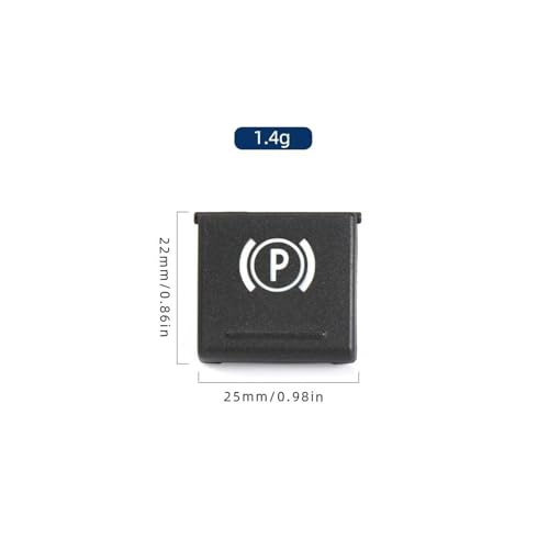 Cubierta de interruptor botón P freno mano para BMW E66 E65 5