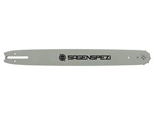 Guide de 45cm 3/8"P 62 maillons 1,3mm et 2 chaînes à gouge carrée pour Stiga SC 24 AE